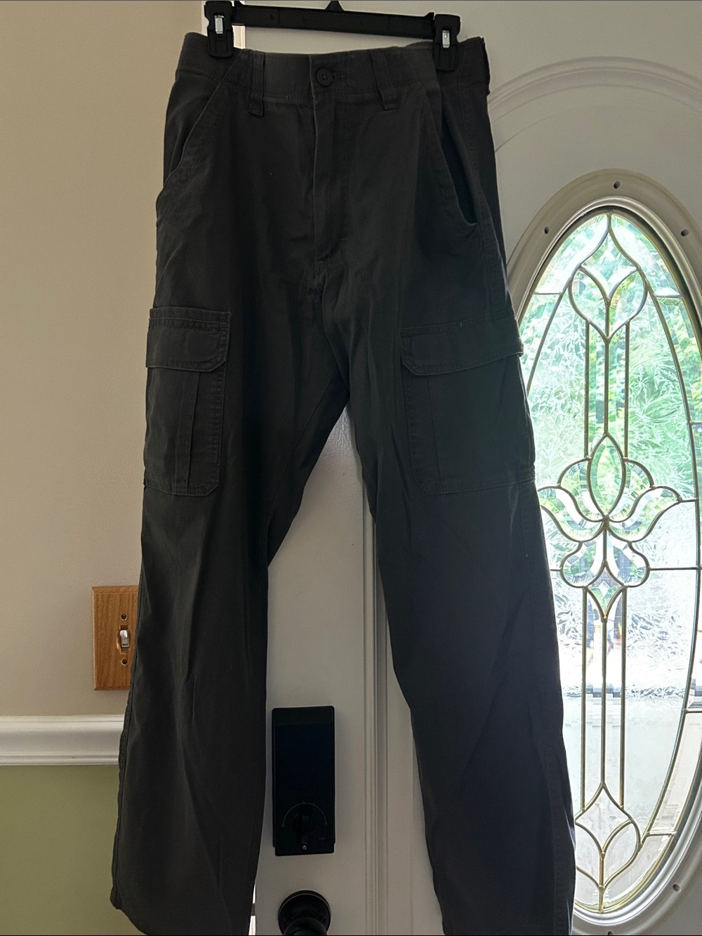 Men's wrangler Cargo Pants - Black